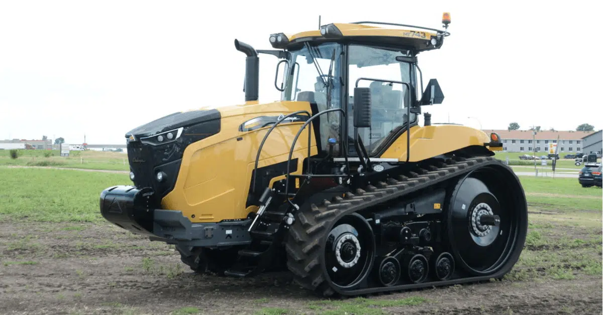 tracteur à chenilles