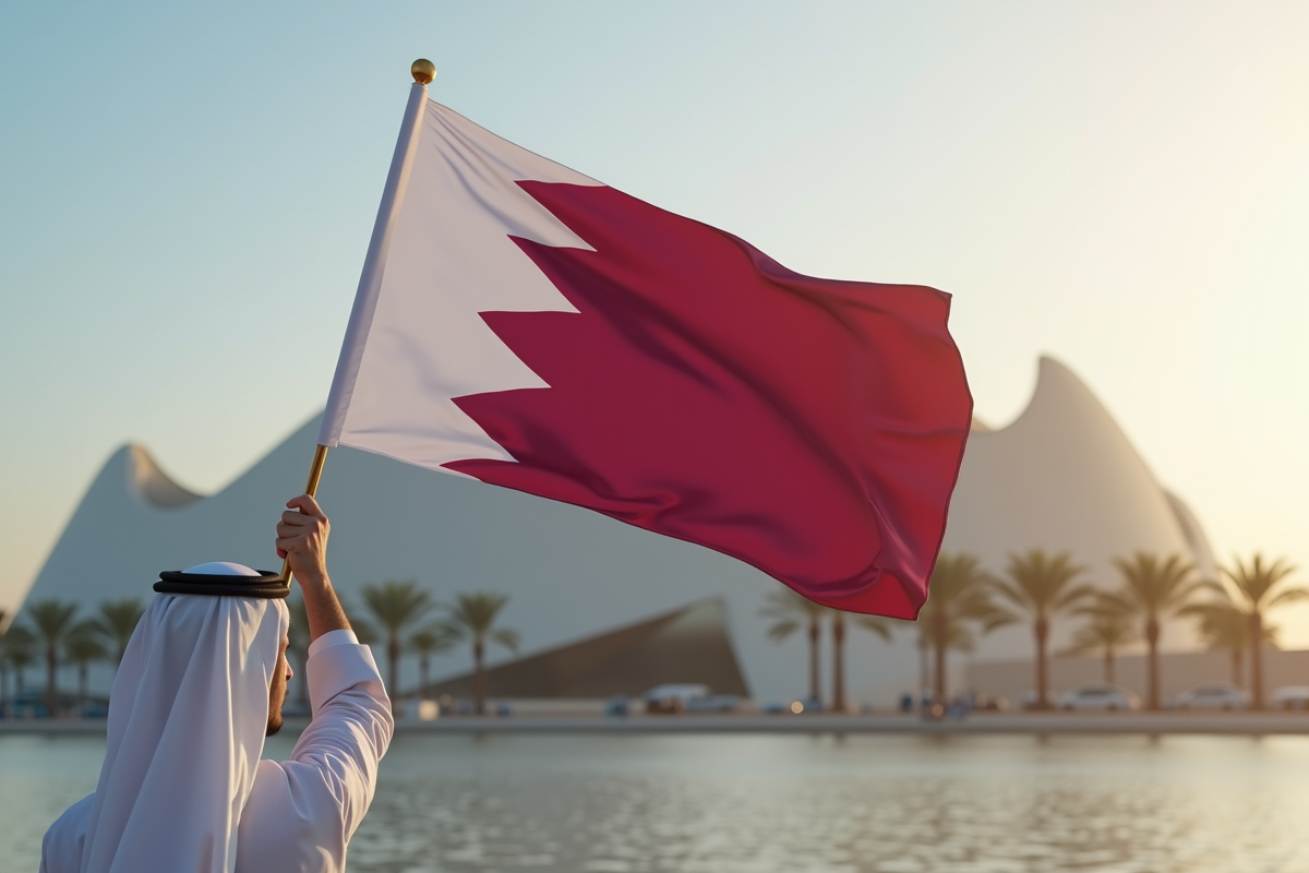 drapeau qatar