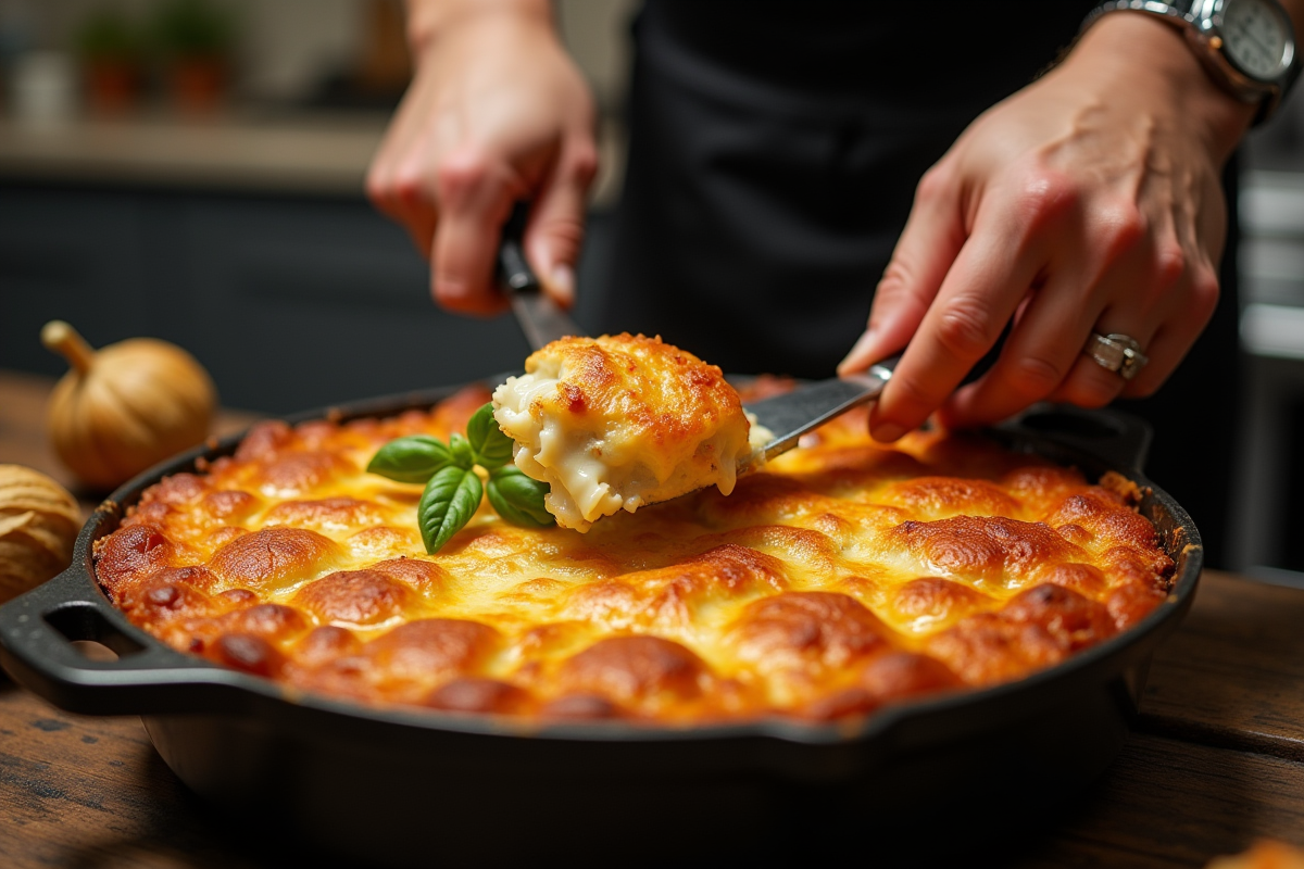 gratin four