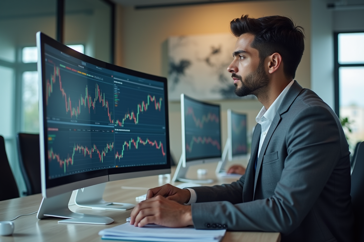 Jeune gestionnaire d