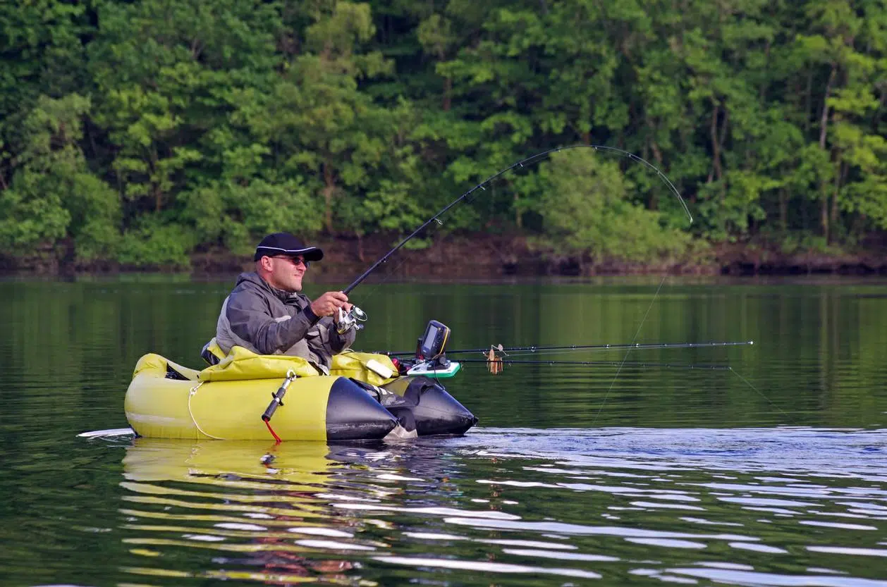 pêche sur float tube 