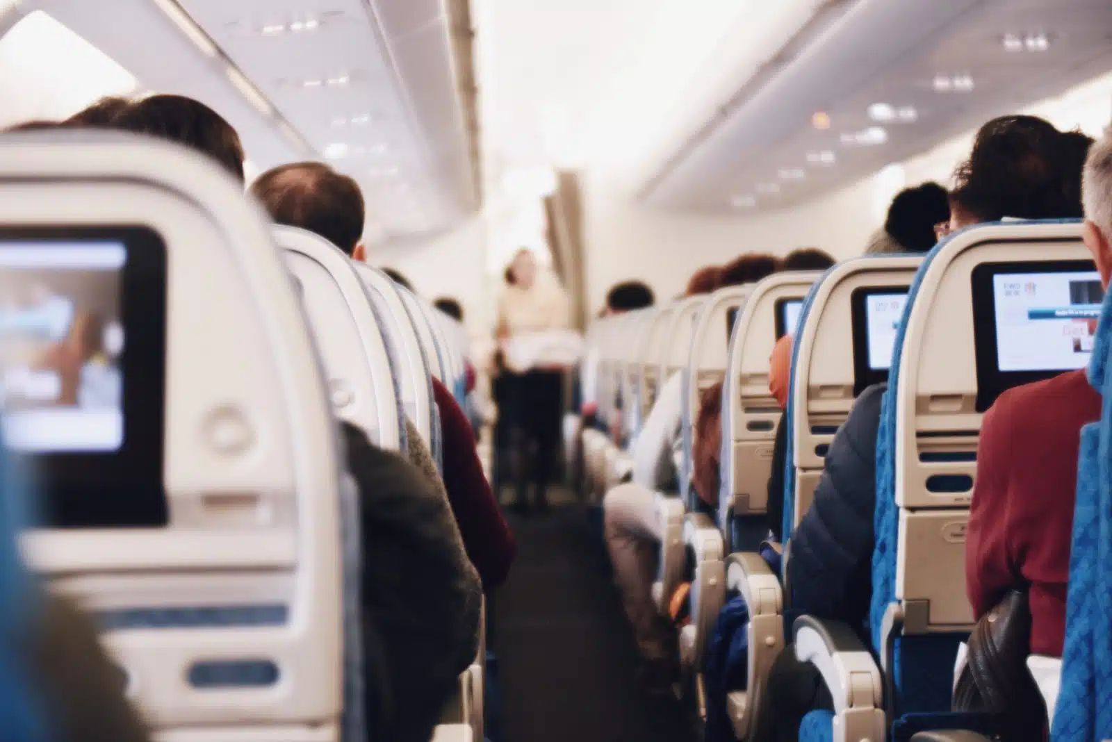 intérieur d'un avion